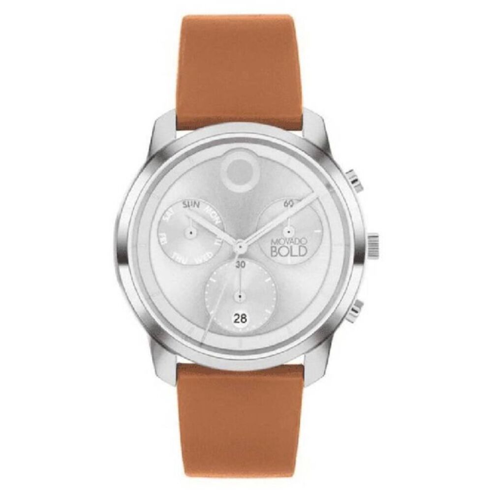 Movado Men's Verso Silver Dial Watch - 3601028